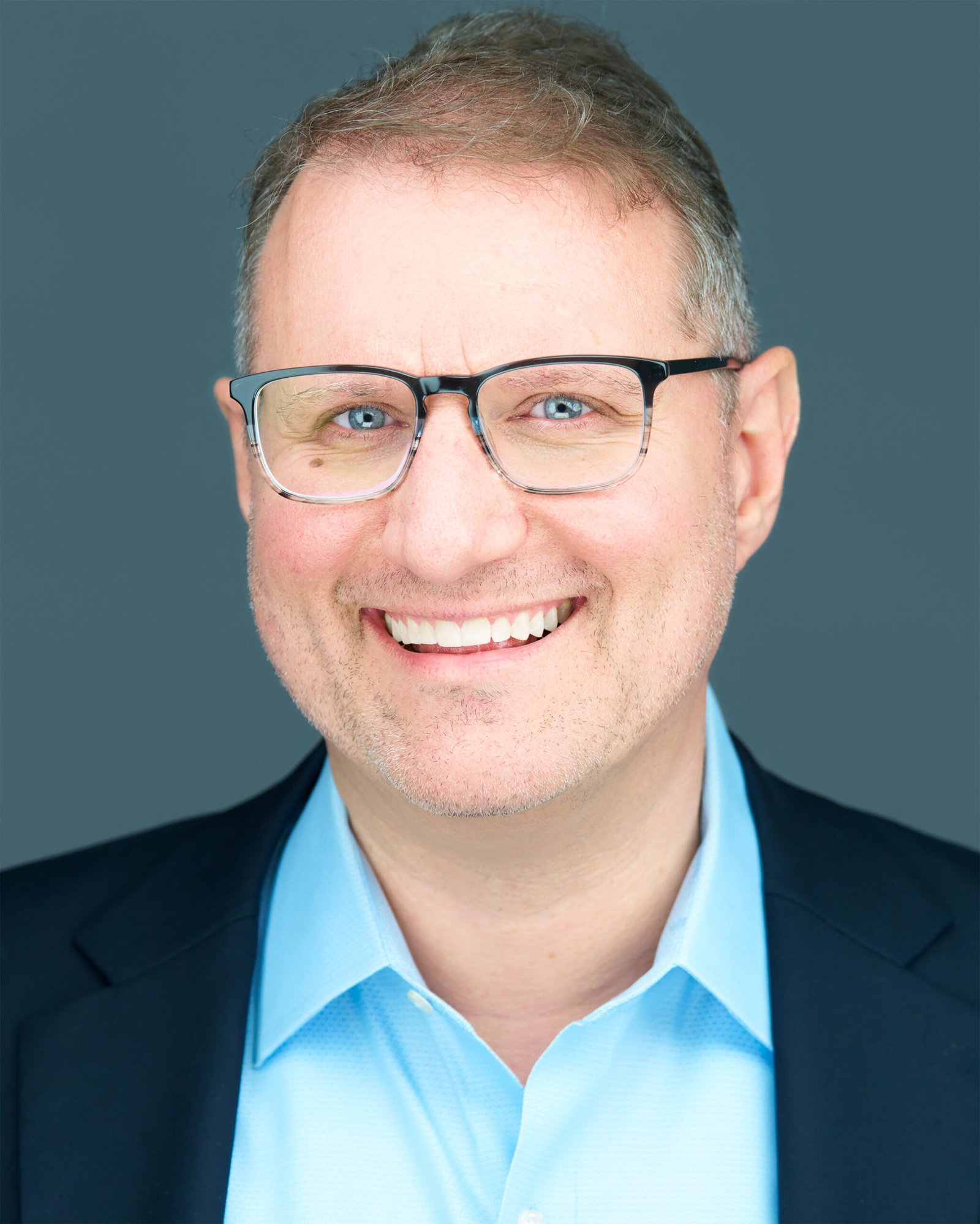 John Kohlhepp, professional studio headshot by Aviva Sherman