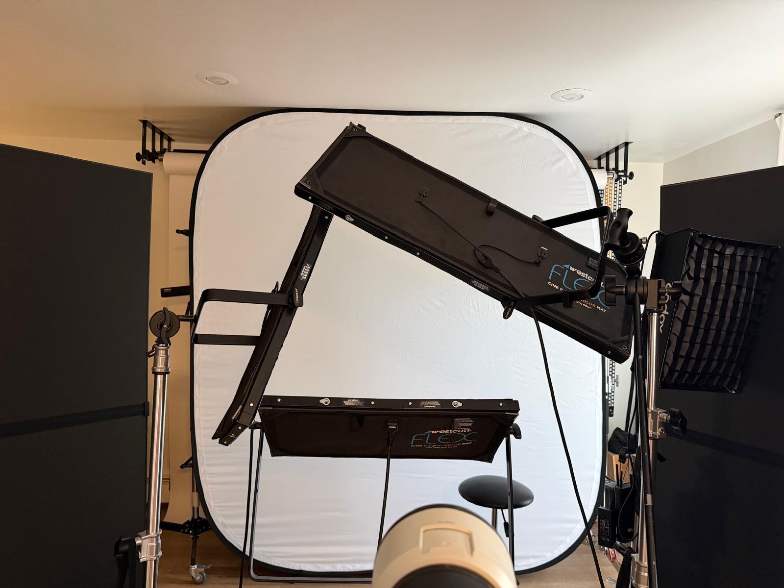 actor preparing wardrobe for photoshoot