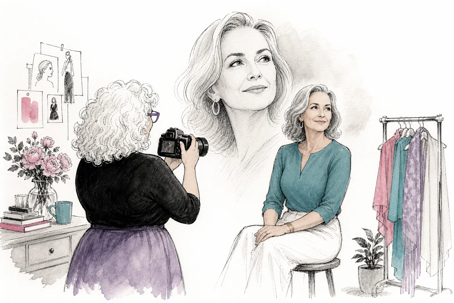 Mature Women Headshot Photography: What to Expect and How to Prepare